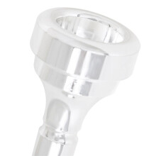 2X B Flat Cornet Mouthpiece Silver Plated Mouthpiece Brass 4B Mouthpiece Brass Instrument Accessories