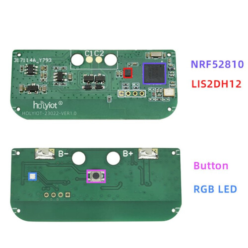 Holyiot Balise IoT de Localisation IBeacon  avec Accéléromètre 3 Axes 2