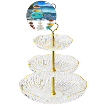 Hanging Bird Feeder with 3 Trays Outdoor Large Capacity