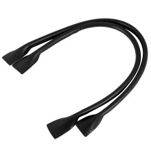 Ibasenice Black Bag Strap Replacement 2 Pcs