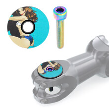 Bike Stem Top Cap 28.6 mm Lightweight Stainless Steel