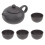 Purple Clay Teapot and Cup Set 1 Set 1