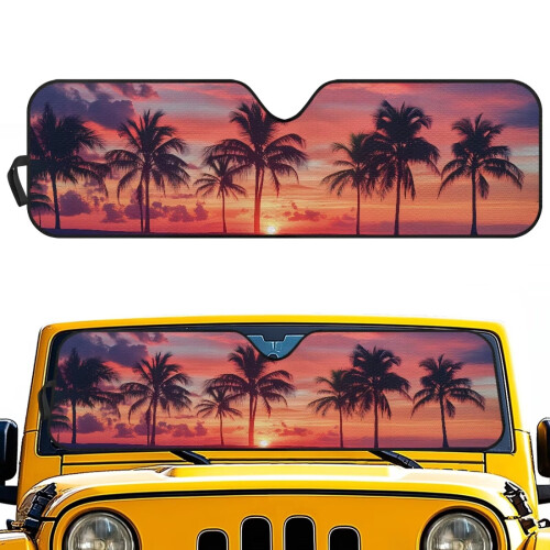 Windshield Sun Shade for Jeep Wrangler JL JLU Gladiator