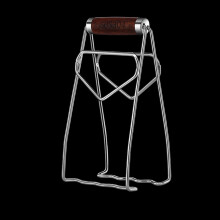 Stainless Steel Clip Bowl with Anti-Slip Grip and