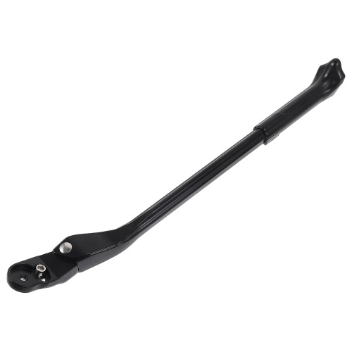Bicycle Kickstand Metal Adjustable Height Black Aluminum