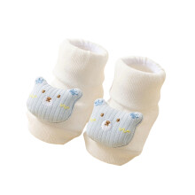 Soft Baby Crew Socks Cartoon Toddler Walking Socks 6 Pairs