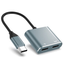 USB C to AR Glasses Docking Hubs Type C AR Glasses Charging Adapter for AIR/2 Glasses 100W Fast Charging