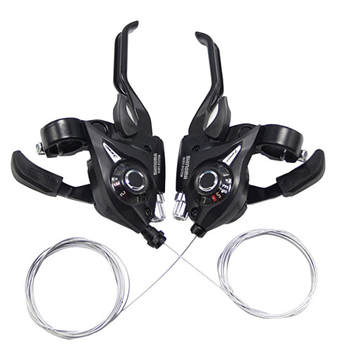 Bike Gear Grip Levers Handlebar Speed Control 1 Pair