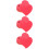 Wedding Seating Chart Heart Shape 3 Pieces 1