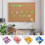 Resin Flower Push Pins Colorful 30 Pieces 7
