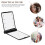 LED Vanity Mirror Portable Triple Mirror Stand Black 6