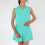 Women's Blue Loungewear Set with Adjustable Drawstring 4