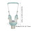 Baby Walking Harness Adjustable Early Learning Trainer 2