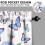 Kitchen Curtains Set with Valance Purple Hydrangeas 4