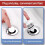 Bathroom Drain Stopper with Bounce Core and Filter 4