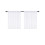 White sheer kitchen curtains rod pocket 2 pcs 76x92 cm 5