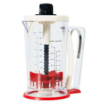 Smetmixer och Dispenser -Pannkakssmetsdispenser - Pannkaksdispenser - Smetdispenser med Presshandtag - 900Ml
