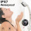 Bluetooth Shower Speaker IPX7 Waterproof HD Sound LED 3