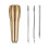 Leather Sewing Awl with Handle Curved and Straight Hook 4
