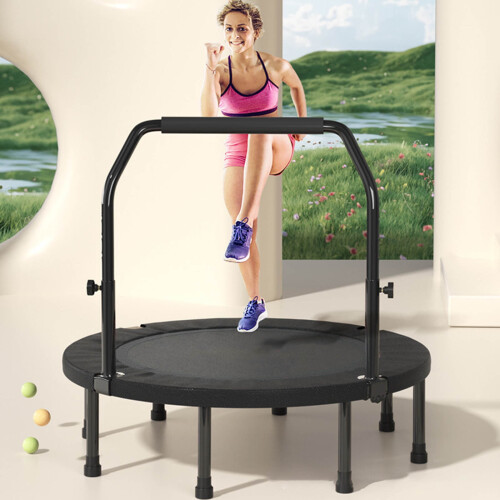 Mini Trampoline for Kids and Adults Durable PP Material 2