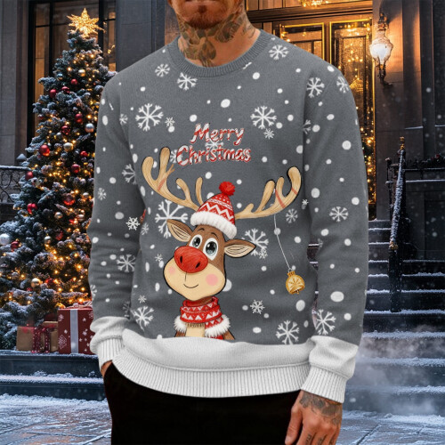 Heavyweight Crewneck Sweatshirt Long Sleeve Soft Blend 1