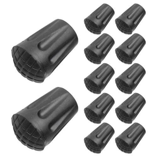 Trekking Pole End Cap Rubber Tip 12 Pack 1