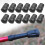 Trekking Pole End Cap Rubber Tip 12 Pack 3