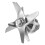 Stainless Steel Blender Blade Replacement Head 5