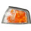 Clear and Amber Signal Light Lenses with Bulbs for 5