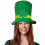 Green Irish Shamrock Top Hat for St. Patrick's Day 5