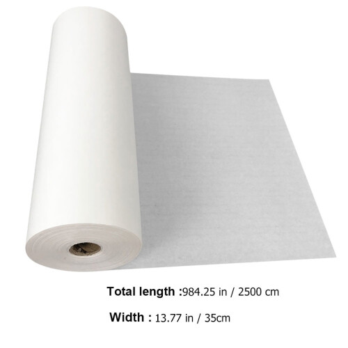 Rice Paper for Chinese Calligraphy White 1 Pack 5000x35cm 1