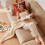 Soft Velvet Square Throw Pillow for Sofa Bed Car 6