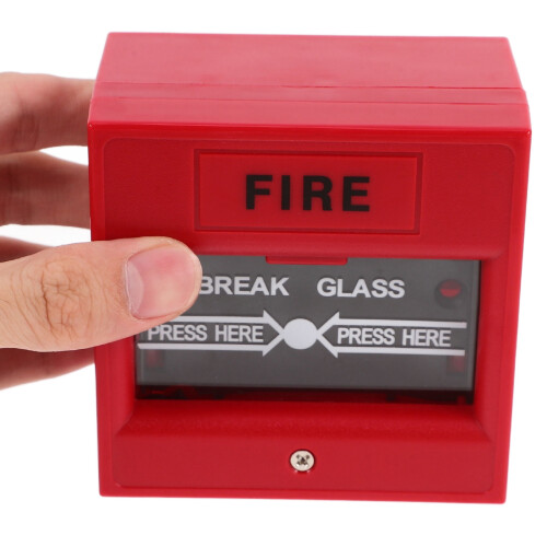 HEMOTON Red Emergency Glass Break Alarm Home Security Device 2