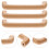 Wooden Cabinet Knobs 8 Pieces 6