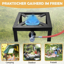 High Pressure Single Propane Burner Propane Burner for Outdoor Cooking, for Camping, Tailgating, Propane Burner Heads