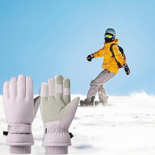 Unisex Winter Ski Gloves Touchscreen-Compatible Warm Thick 1