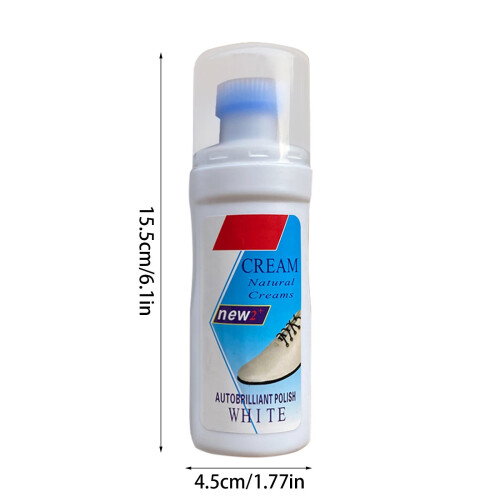 White Shoe Cleaner PE Material 100ml 2