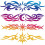 Stainless Steel Stencil Sky Pattern 6x6 Inch 5