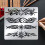 Stainless Steel Stencil Sky Pattern 6x6 Inch 7