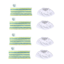 Panos de Microfibra para  SC2 SC3 SC4 SC5 Easyfix CTK10 CTK20 SG4/2 SG4/4, Capas para Bicos de Aspirador Manual, Panos de Limpeza Listrados