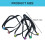Fishing Line Wire Leader Elastic 6 Pcs 5