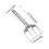 Stainless Steel Watermelon Cutter with Fork 2 PCS 3