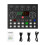 Studio Live Sound Card for Clear Recording and Real-Time 8