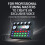 Studio Live Sound Card for Clear Recording and Real-Time 6