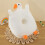 Plush Napping Pillow Ice Silk Fabric 30x30x25cm 4