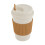 Wheat Straw Coffee Cup with Stirring Stick 12 oz 2