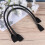 Black Bag Strap Replacement for Tote Bag 2 Pcs 3