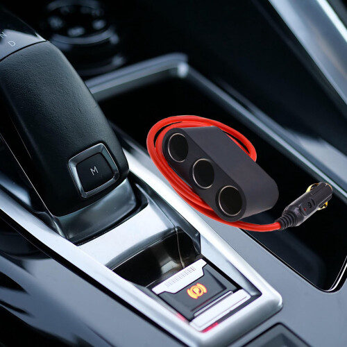 Car Power Splitter Socket Adapter 12V 24V Heavy Duty Metal 2