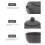 Purple Clay Teapot and Cup Set 1 Set 6