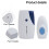 Wireless Doorbell Chime Battery-Powered Waterproof 100m 3